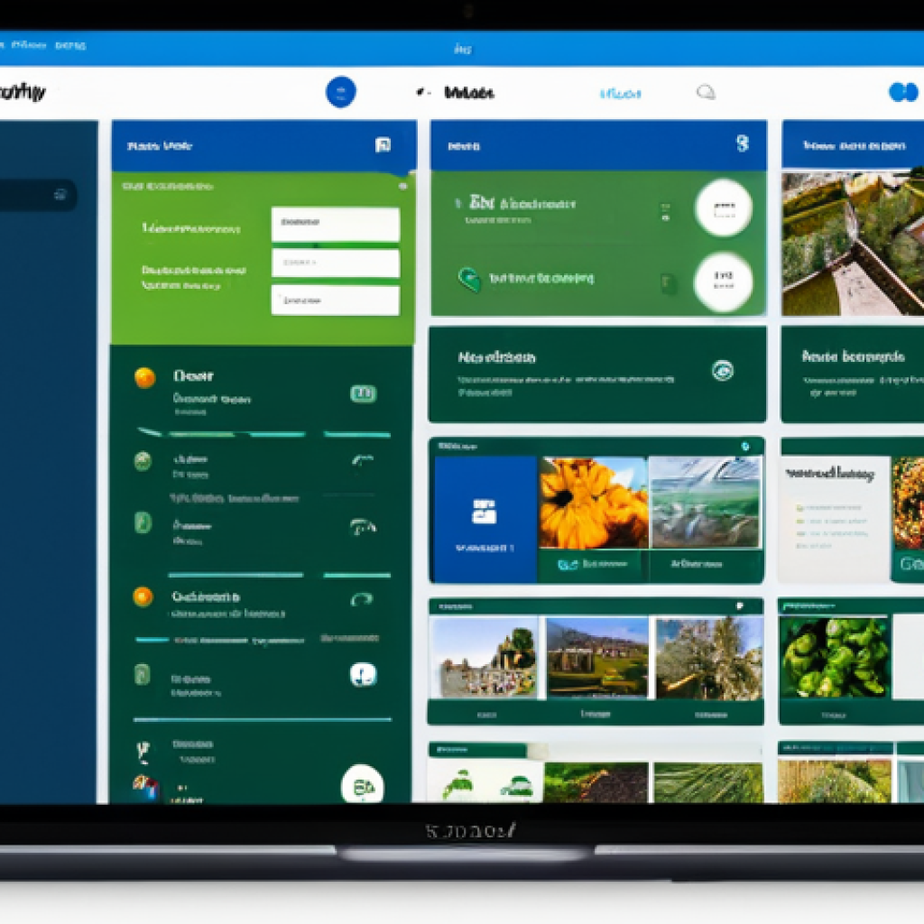 **
A visually appealing online learning platform interface with a user-friendly layout. Features include easy-to-read fonts, a harmonious color scheme (blues and greens), and clear navigation menus. The platform is displayed on a variety of devices (phone, tablet, laptop) to emphasize compatibility. Icons representing key features like search, drop-down menus, and "back" buttons are visible. Fully clothed figures are subtly visible in the background, engaging with the platform. Safe for work, appropriate content, professional design, perfect anatomy, natural proportions, high quality.
**